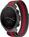 Strap-it Milanees smartwatch bandje - Zwart/Rood