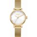 Dkny DK1L037M0035 Horloge Dames Analoog Quartz Goudkleurig Zilverkleurig Mineraalglas Staal 30 mm 5 ATM