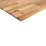 VidaXL Bureaublad, olieafwerking, 120x50x2 cm, massief acaciahout