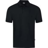 Jako Doubletex Polo Heren - Zwart | Maat: XL