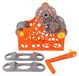 enrouleur de filament pour imprimante 3D, manuel, 1 kg, orange