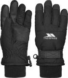 Trespass - Kinder Ruri II Winter Ski Handschoenen - Unisex - Zwart - Polyester