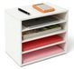 Bureau d'organisation en bois avec étagères réglables pour les documents