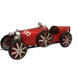 Antic Line Decoratieve verzamelauto, rood, eenheidsmaat