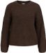 Object Trui Geribbeld Seal Brown XL