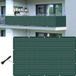 Balkon privacy scherm - HDPE doek - 140 x 510 cm - Vert foncé