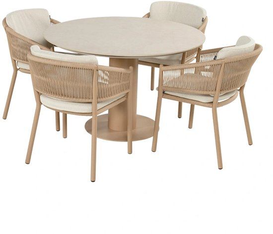 Hartman Altea Girona Diningset - Cappucino