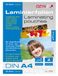 Genie 10781 lamineerfolie (transparant, 80 micron, formaten tot DIN A4, geschikt voor alle lamineerapparaten) 25 DIN A4. transparant