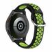 By Qubix - Geschikt voor Garmin Venu 4 - 45mm - Siliconen sportbandje met gesp - Zwart + groen