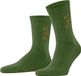Burlington X-Mas Rib gedessineerd katoen sokken heren groen - maat 40-46