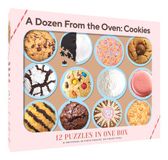 Chronicle Books 12 Puzzles in One Box: A Dozen from the Oven: Cookies