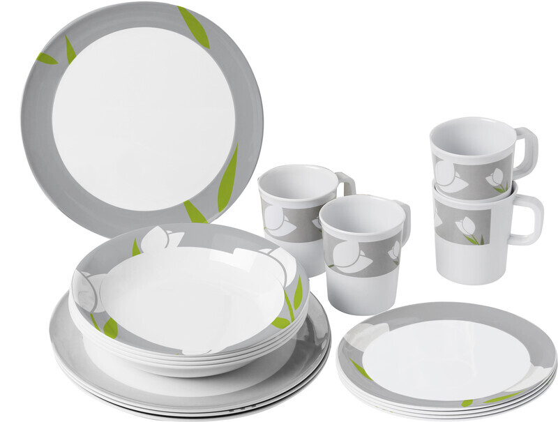 Brunner Melamine Serviesset, design tulip