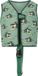 ZIGZAG Lamai kinderzwemvest groen (mint)
