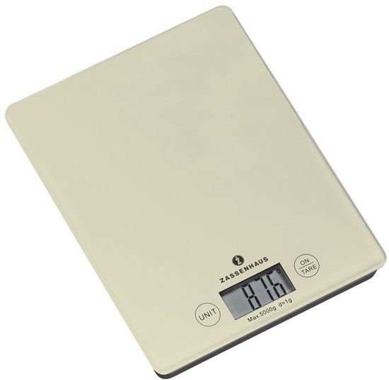 Zassenhaus Balance Keukenweegschaal Creme