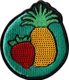 LAUT MAGMOJI Badge Meerkleurig Stof/Weefsel, Pluche