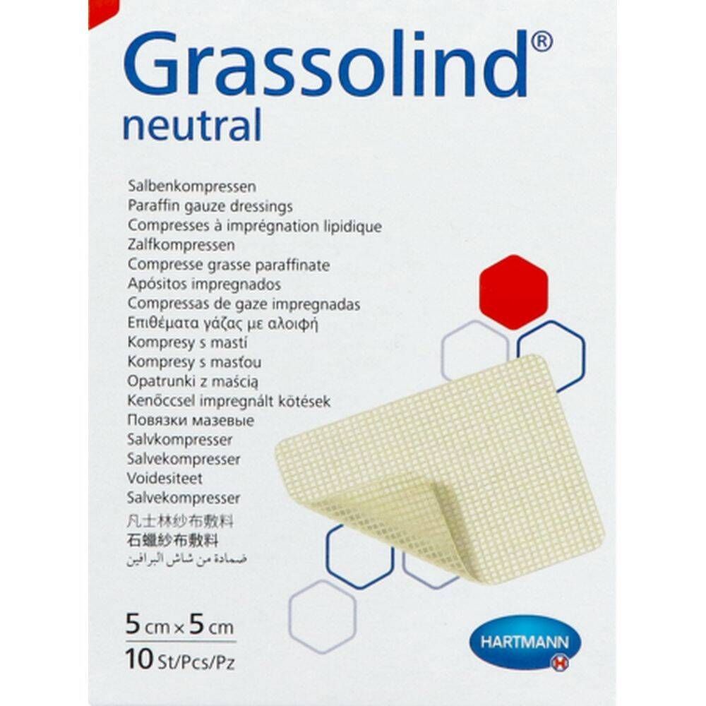 Hartmann Grassolind® Neutral - 5 cm x 5 cm - 10 stuks