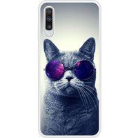 Samsung Galaxy A70 Chat a lunette Verstevigd hoesje met sublimatie bedrukking