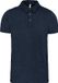 Kariban Herenpolo korte mouwen van jersey katoen French Navy Heather - 3XL
