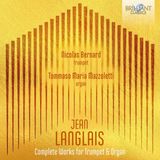 Brilliant Classics Nicolas Bernard & Tommaso Maria Mazzoletti - Langlais: Complete Works For Trumpet & Organ (CD)