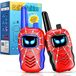 Spin Talkie-walkie - Pour enfants - Rechargeable - Avec lumières et portée de 300 m