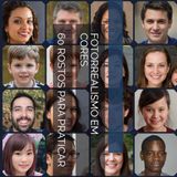 FOTORREALISMO EM CORES: 60 ROSTOS PARA PRATICAR