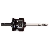 Starrett A10E gatzagen Prieel - 32-210mm snelkoppeling schroefdraad zeskantschacht prieel met 6,35 mm hogesnelheidspiloot boor - Quick Change doorn