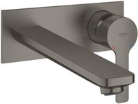 GROHE Lineare Wastafelkraan 3 Gats - Brushed Hard Graphite - Grijs