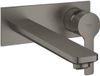 GROHE Lineare Wastafelkraan 3 Gats - Brushed Hard Graphite - Grijs