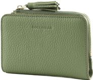 COCCINELLE Leren portemonnee Tassel Wallet Greenery mintgroen