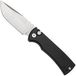 Böker Mini Redencion 42a, 110900 Stonewashed MagnaCut, Aluminum Noir, couteau de poche, Ramon Chaves design