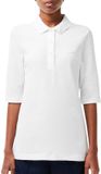 Lacoste Polo Femme - Taille XS (34) - Blanc - Coton