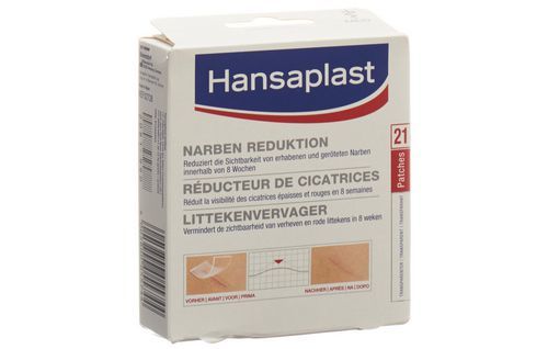 Hansaplast Pleisterverband - 21 stuks - Transparant - Ademend