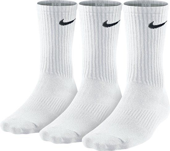 Nike Lightweight Sokken 3-Pack - Small - Wit