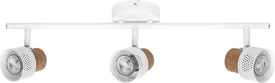 LEDVANCE DECOR SPOT CORK, 3 x 3,4W, 690lm, wit, spot, verstelbare koppen, veelzijdig gebruik, interieurspot, vervangbare ledlampen, dimbaar, warm witte lichtkleur, GU10