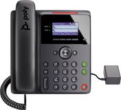 HP Poly POLY Edge B20 IP Phone - Black - PoE - 2.8" LCD - 2 Lines