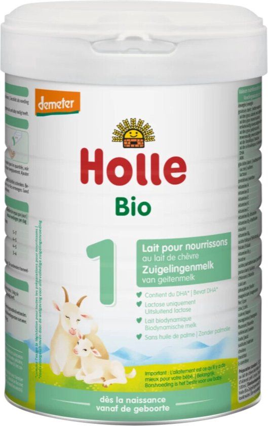 Holle Bio Zuigelingenmelk van Geitenmelk 1 800 gr