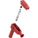 Electro PJP 1067-CD1-R Fiche banane Goupille-Ø: 4 mm Rouge 1 pièce