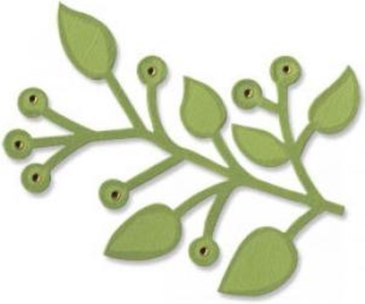 Sizzix Bigz die branches with leaves