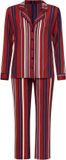 Goldenbay Pyjama Helenium Vrouwen Lange mouw Gestreept Bordo 95% Lenzing™ EcoVero™-Viscose, 5% Elastan
