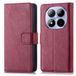 imoshion Hoesje - Geschikt voor Xiaomi Redmi Note 15 Pro (5G) - Luxe Bookcase - Bordeaux