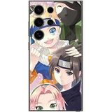 Maniacase Housse de protection Samsung Galaxy S25 Ultra Kakashi Naruto Sasuke Sakura