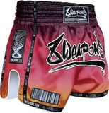 8 WEAPONS Muay Thai Shorts Vivo Sunsphere Rood - S