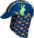 Playshoes UV zonnepet Kinderen Krokodil - Blauw - Maat 51cm