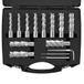 VEVOR Wortelfrees, 11 stuks, ringfrees, Weldon bevestigingen, diameter 11-27 mm, boordiepte 50,8 mm, van snelstaal, HSS accessoires voor boormachine, magnetisch, boren, metaal