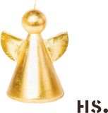 Home Society Engel kaarsen - Maat L - Goud - 12 stuks