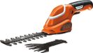 BLACK+DECKER GSL700 Snoerloze grasschaar - Zwart/Oranje