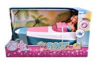 Simba Steffi LOVE Boot - Twee Steffi in Badpak Inclusief Boot met Badring en Dolfijn, 35cm, Vanaf 3 jaar