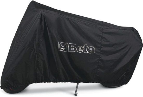 BETA - Motorhoes voor buitengebruik, water en vuilbestendig, Maat M, Zwart