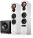 Teufel Ultima 40 ACTIVE 3 Club Edition - 2.1 audioysteem met actieve vloerstaanders en subwoofer, Bluetooth, 260 W, HDMI ARC, USB-C - wit