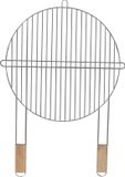 Grill Party Master Master Grill&Party - Grillrooster - 46 cm - Verchroomd staal - Houten handvat